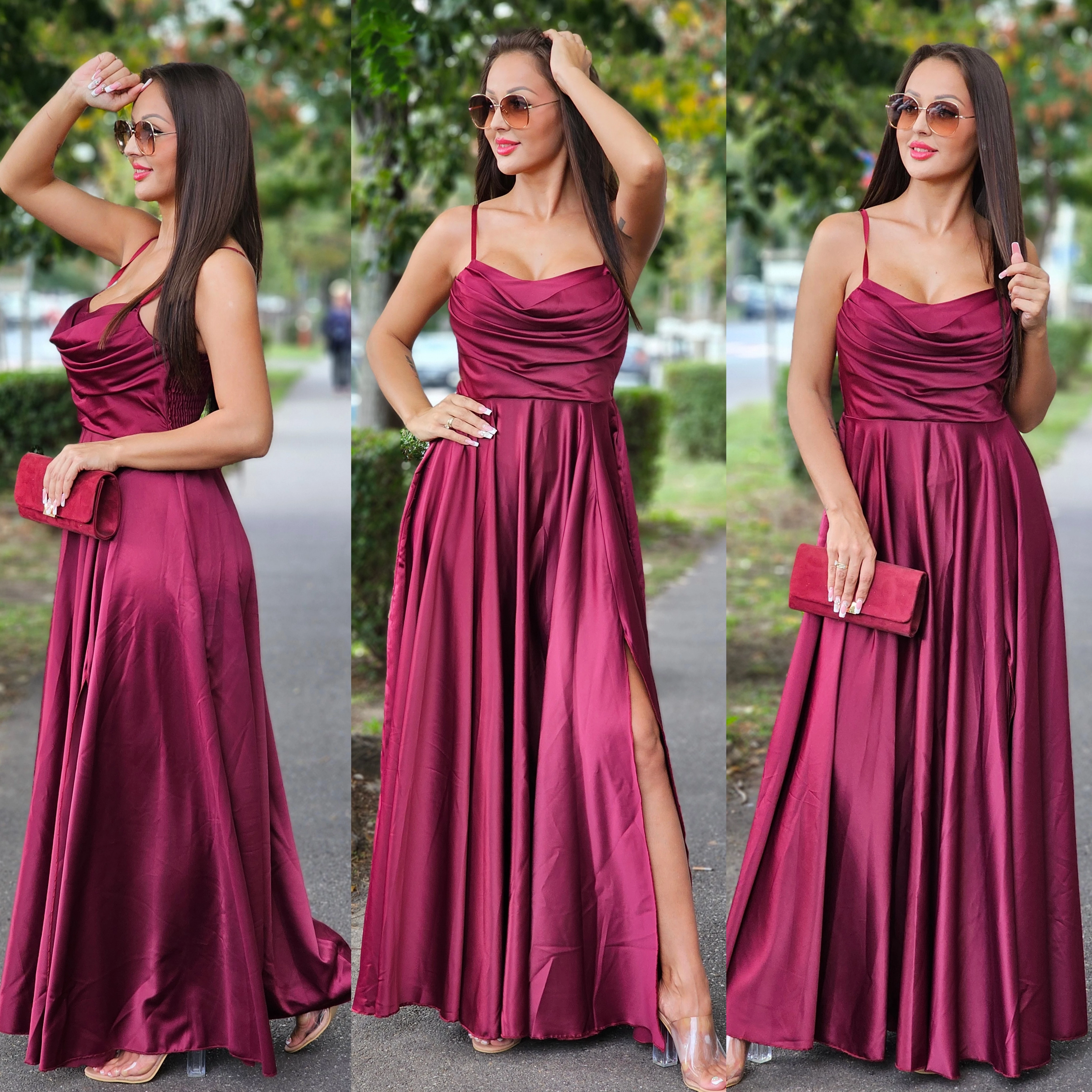 BEST alkalmi ruha/bordó