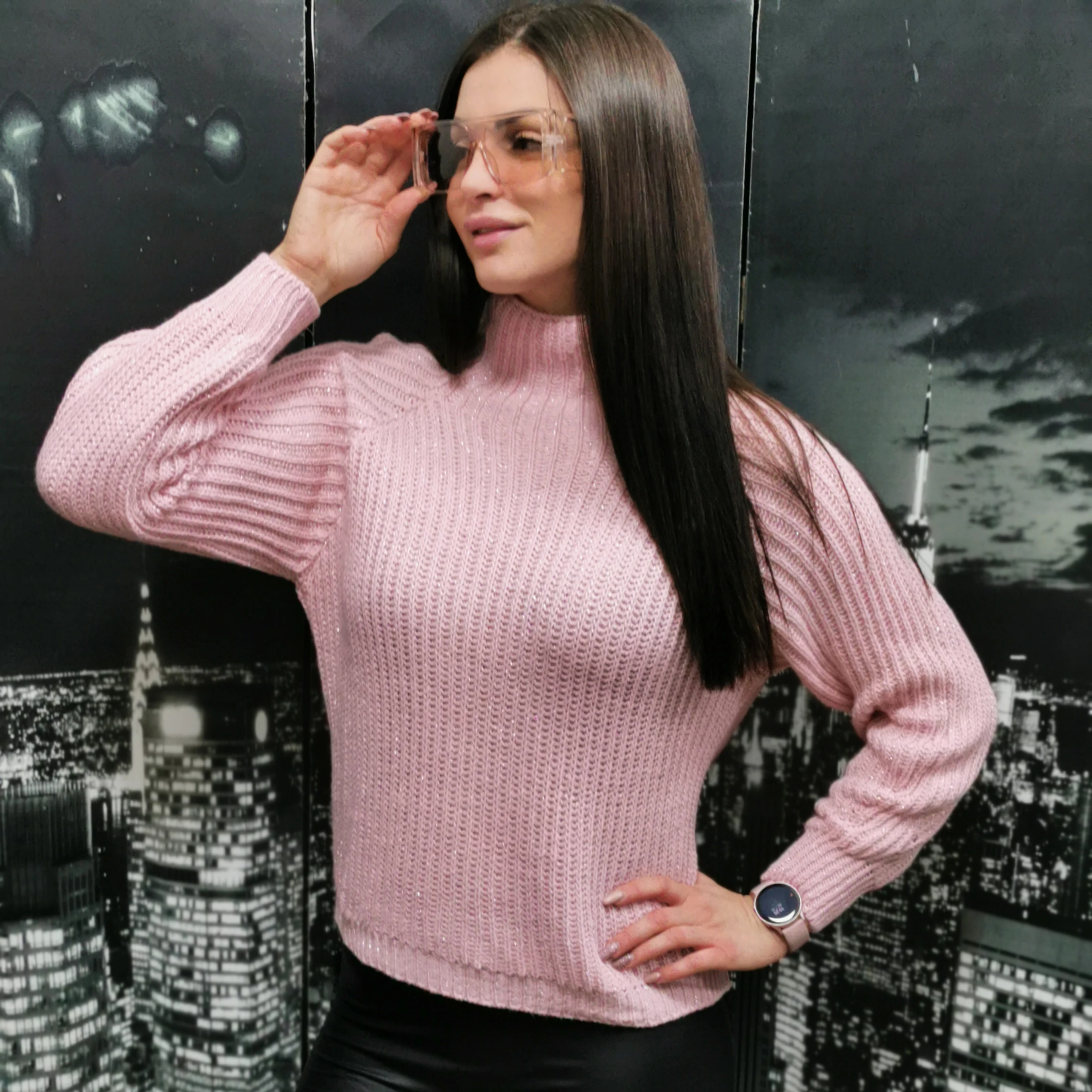 TINA kötött pulóver