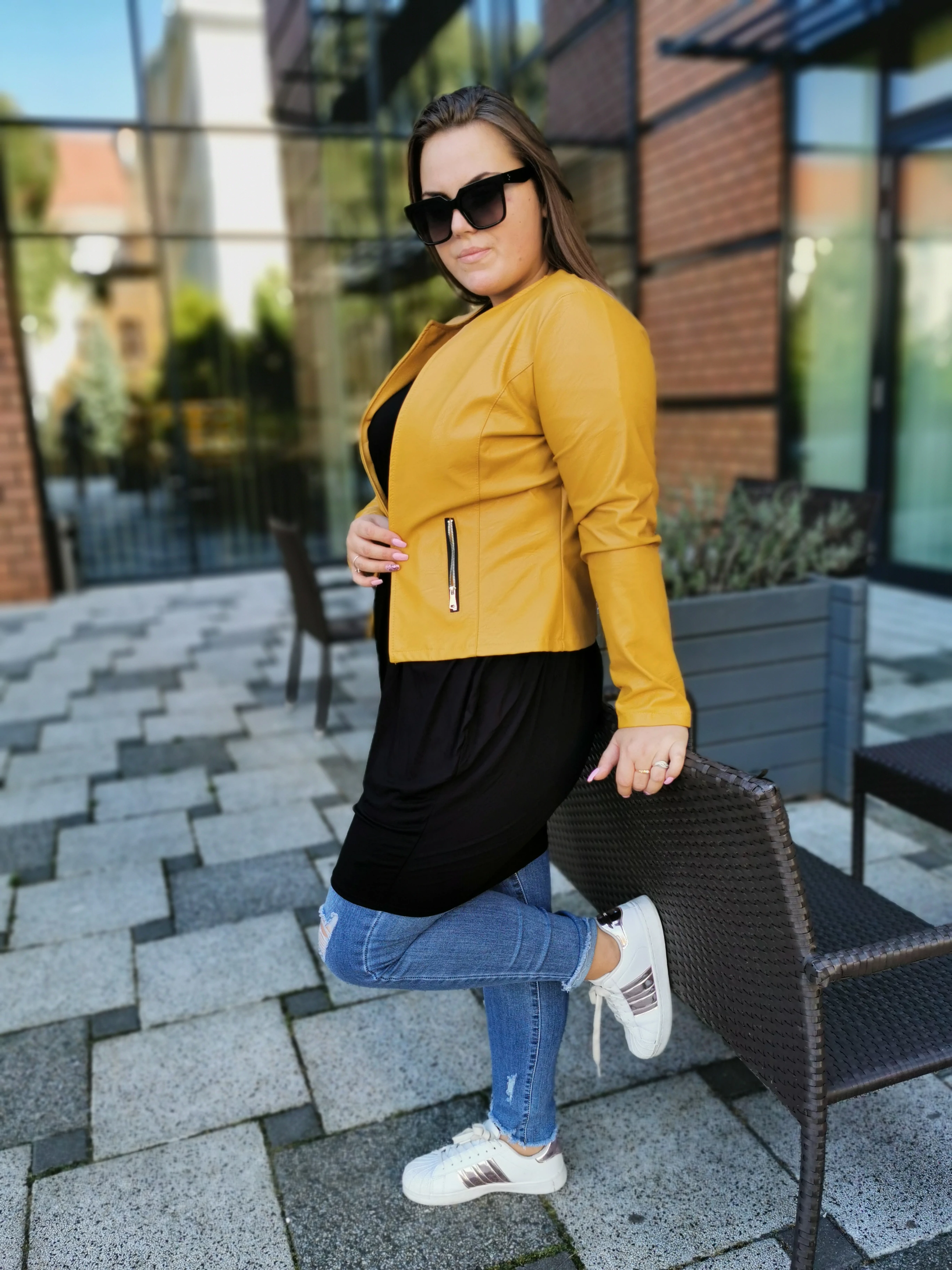 ZINA PLUS SIZE MŰBŐR KABÁTKA